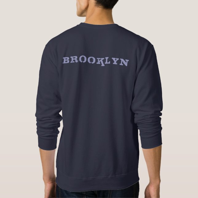 Personnaliser sweatshirt Brooklyn Nyc New York (Dos)