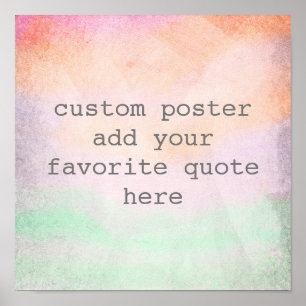 personnaliser un poster personnalisé ajouter votre