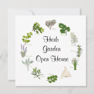 Personnaliser Votre Invitation Jardin Herbe