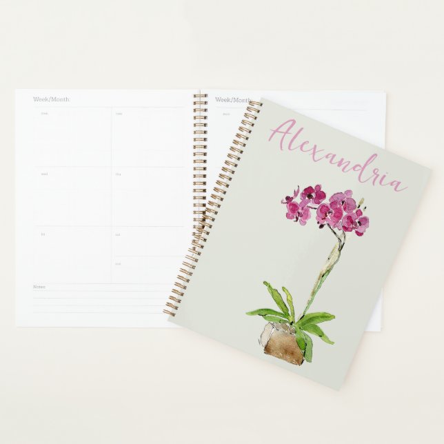 Personnaliser Watercolor Moth Orchard (Devant avec enveloppe)