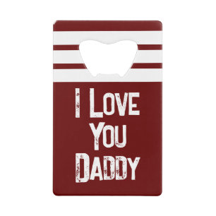 Personnalisez 1 photo amour papa blanc burgundy