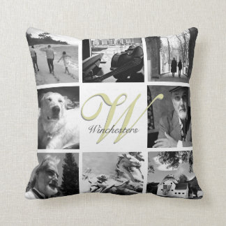 Personnalisez avec Photos et coussin Monogramme
