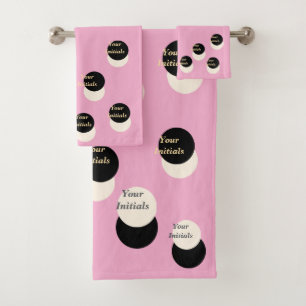 Personnalisez Avec Vos Initiales Décaler Pink Fun