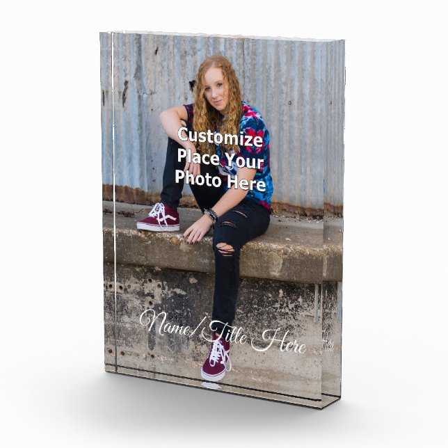 Personnalisez Avec Votre Bloc Photo (Droite)