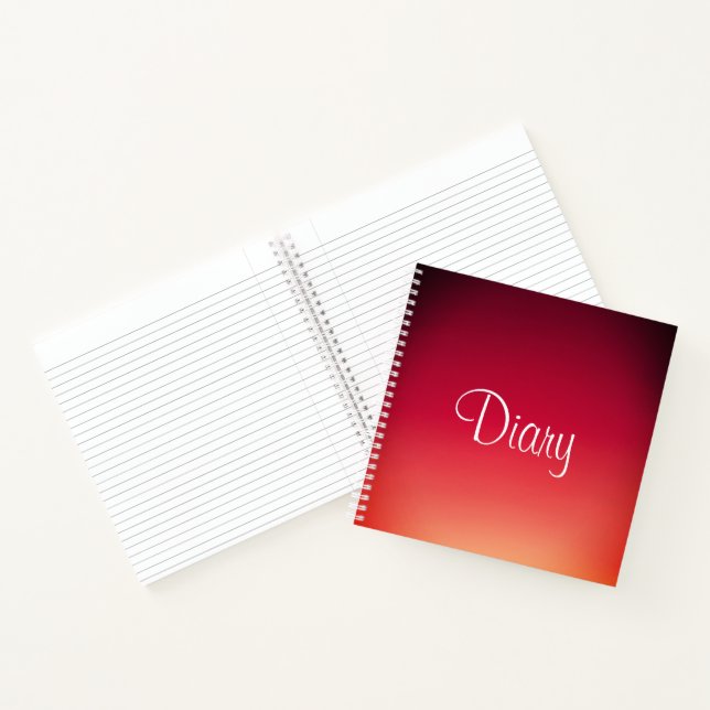 Personnalisez ce petit cahier à reliure en spirale (Intérieur)