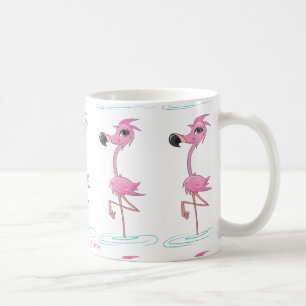 Personnalisez cette Mug Flamant rose amusante