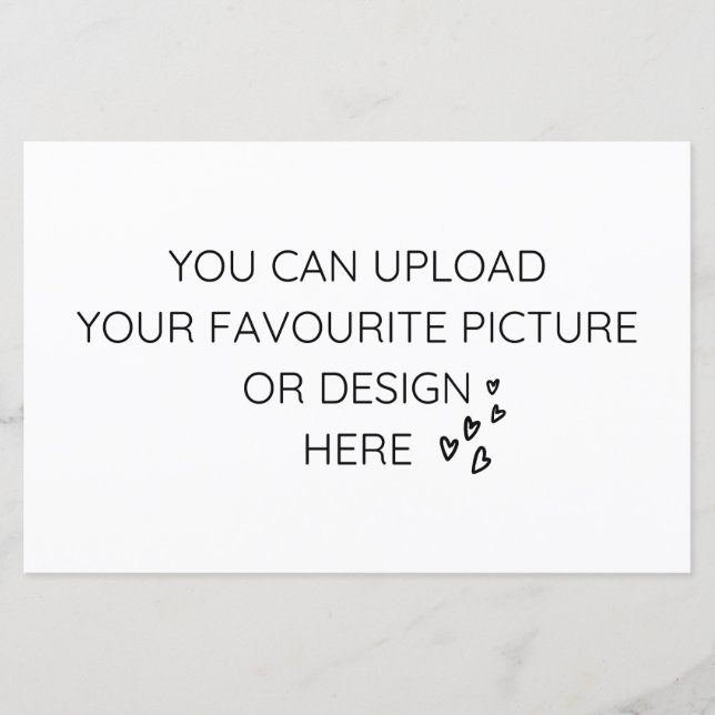 Personnalisez la carte boîtier 5,5 po x 8,5 po - p (Devant)