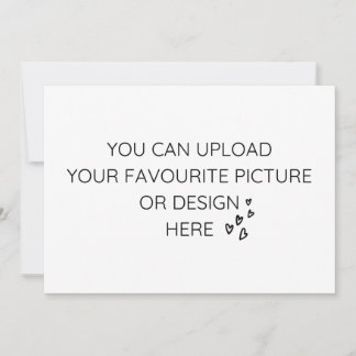 Personnalisez la carte boîtier 5 po x 7 po