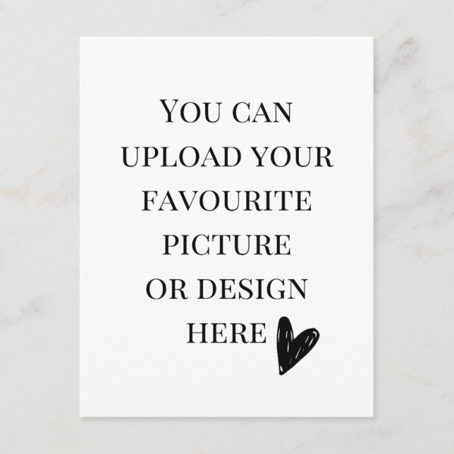 Personnalisez la carte de boîtier 4,25 po x 5,5 po (Devant)