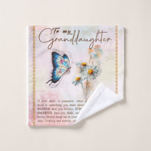 Personnalisez La Fleur De Papillon De Ma Petite-Fi