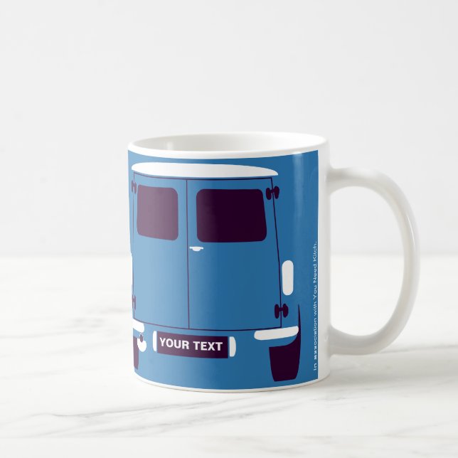Personnalisez la mini tasse classique d'art de Van (Droite)