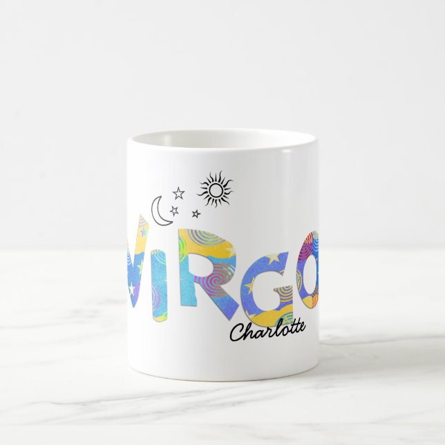 Personnalisez la Mug Zodiac de l'anniversaire de V (Centre)