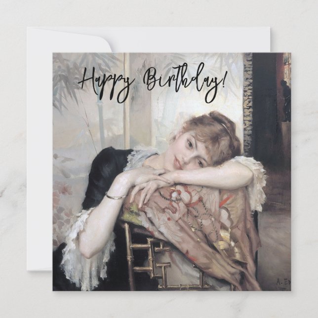 Personnalisez Le Joyeux Anniversaire De Parisienne (Devant)