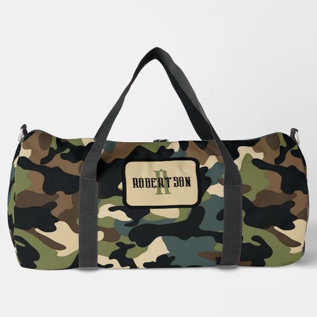 Personnalisez le sac Camo Duffle (Recto)