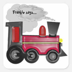 Personnalisez Un Autocollant De Train 3D