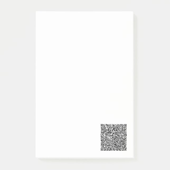 Personnalisez vos notes Post-it® QR Code personnal (Devant)