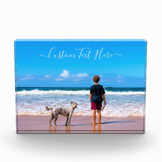 Personnalisez vos photos Bloc photo personnalisé (Devant)