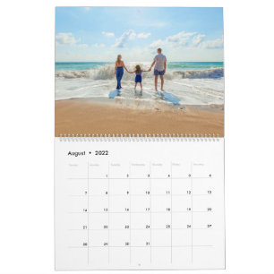 Personnalisez votre cadeau de calendrier photo ave
