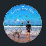 Personnalisez votre cadeau de Cible de flechettes<br><div class="desc">Cibles de flechettes photo et texte personnalisées - Votre propre design - Famille personnalisée / amis ou Dartboard personnel / Cadeau - Ajouter votre photo et texte - Redimensionner et déplacer ou supprimer et ajouter des éléments / du texte avec outil de personnalisation ! Choisissez / ajoutez votre police /...</div>