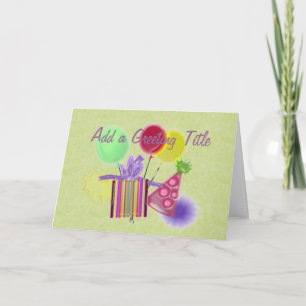 Personnalisez votre carte d'anniversaire