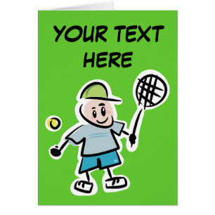 Personnalisez votre carte de tennis