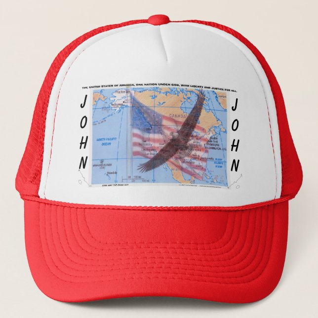 PERSONNALISEZ VOTRE CASQUETTE D'EAGLE (Devant)