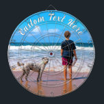 Personnalisez votre Cible de flechettes de photos<br><div class="desc">Photo et Cible de flechettes de texte personnalisés - Votre propre design avec animal de compagnie - Chien / Chat - Famille personnalisée / Amis ou Tablettes personnelles Cadeau - Ajouter votre photo et votre texte - Redimensionner et déplacer ou supprimer et ajouter des éléments / du texte avec l'outil...</div>