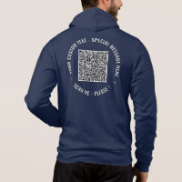 Personnalisez Votre Code QR et Sweat à Capuche ave