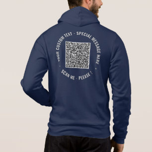 Personnalisez Votre Code QR et Sweat à Capuche ave