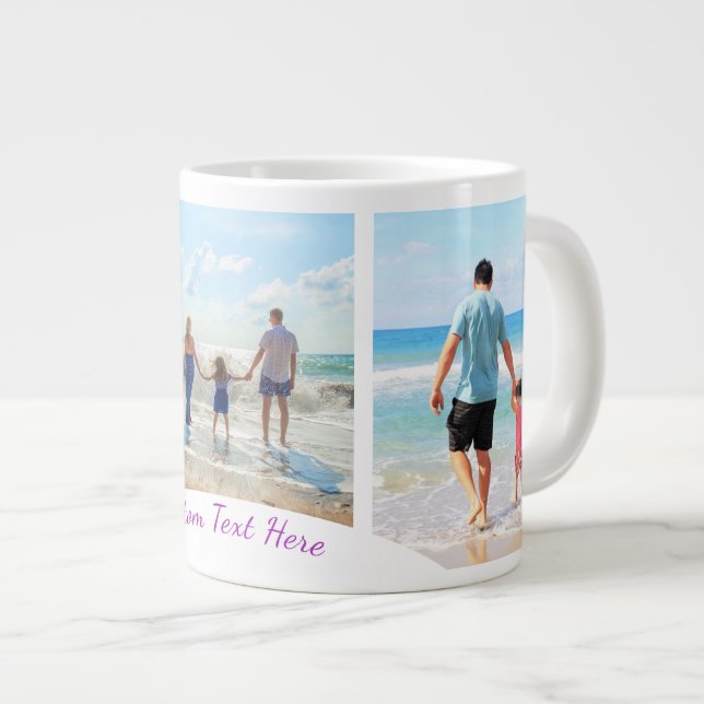 Personnalisez votre collection photo Mug café avec (Devant droit)