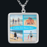 Personnalisez votre collier de collection de photo<br><div class="desc">Collier avec photo personnalisée Collage Famille Amour Texte personnalisé - Mère / Père / Enfant / Parents / Couple - Moderne 4 Photos Unique Votre Propre Design - Famille spéciale / Amis ou Colliers personnels Cadeau - Ajouter vos photos et texte - Nom / Arrière - plan favori - Eléments...</div>