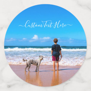 Personnalisez votre Confetti photo avec texte pers