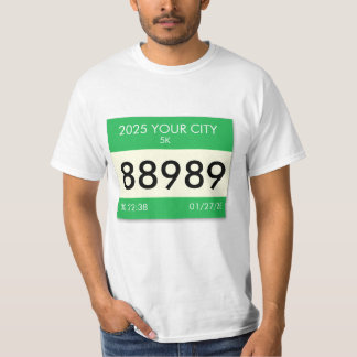 Personnalisez votre dossard sur un t-shirt !