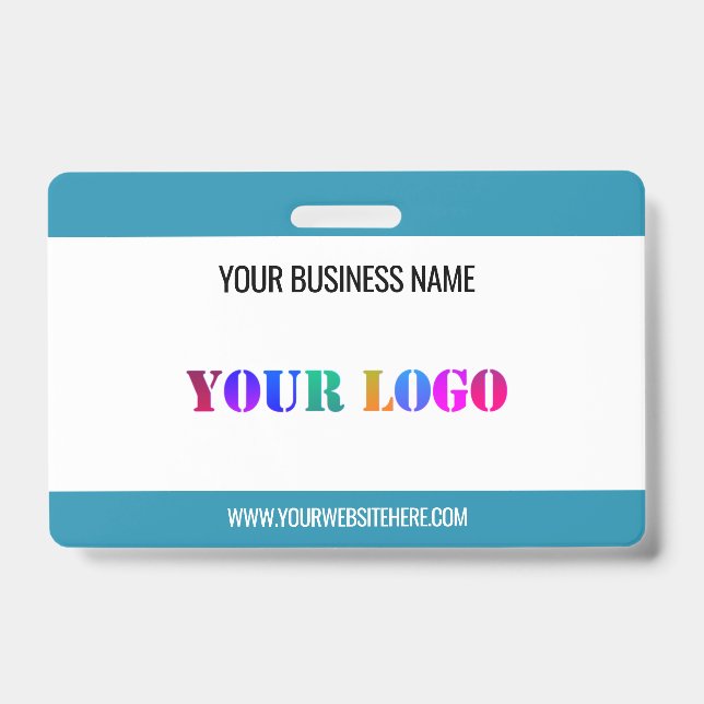 Personnalisez Votre Nom de Logo de Site Web Badge  (Avant)