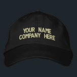 Personnalisez Votre Nom De Texte Casquette De Base<br><div class="desc">Votre Casquette Promotionnel Personnalisé - Ajouter Votre Texte - Nom - Société / Numéro / Lettre / Slogan - Tagline / ou Site, Téléphone, E-mail, Poignée de médias sociaux, Adresse, Logo - Photo / plus - Choisissez Votre Couleur / Taille / Police - Faites votre unique promotion commerciale ou cadeau...</div>