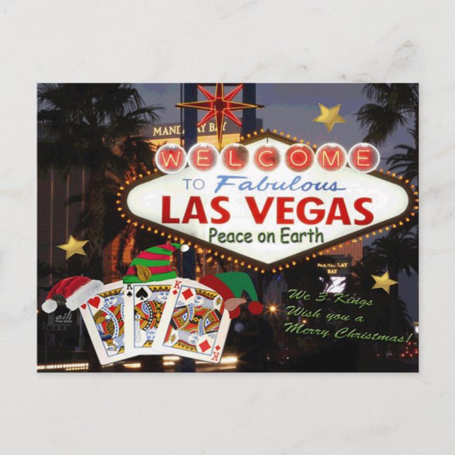 Personnalisez votre propre carte postale Las Vegas (Devant)