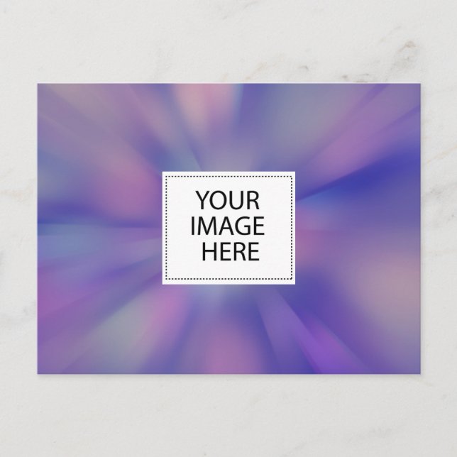 Personnalisez votre propre carte postale photo et  (Devant)