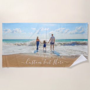 Personnalisez Votre Serviette de Plage avec un Tex