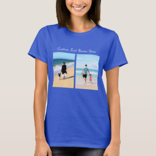 Personnalisez votre T-shirt photo avec texte