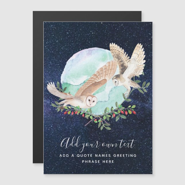 Personnalité d'Owls (Devant / Derrière)