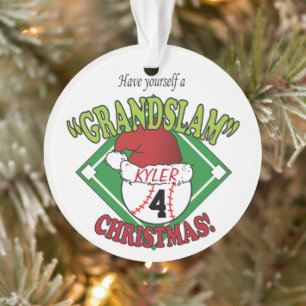 Personnalité du Grand Slam ⚾ base-ball de Christma