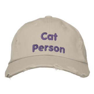 Personne de chat - Drôle Casquette de baseball