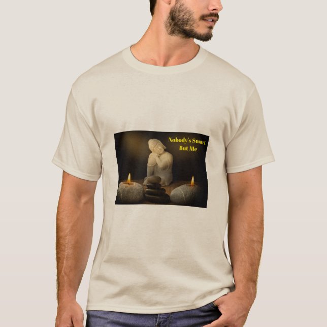 Personne n’est intelligent mais moi - T-shirt Humo (Devant)