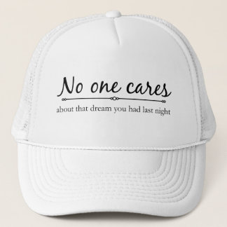 Personne ne s'intéresse au Casquette