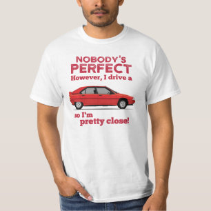 Personne n'est parfait avec un T-shirt BX