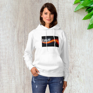 Personnes Danser Silhouettes Femmes Sweat - shirt