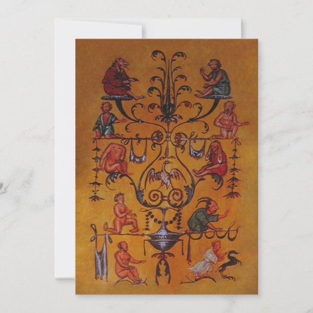 Personnes folles ~ Invitations / RSVP (Devant)