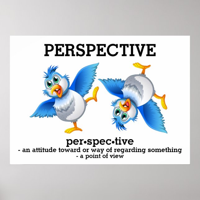 PERSPECTIVE - Affiche d'attitude (Devant)