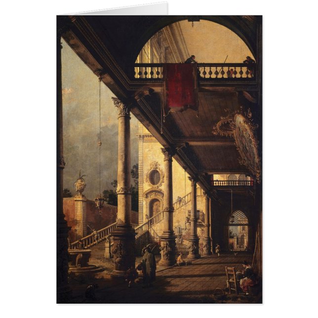 Perspective with a Portico (Devant)