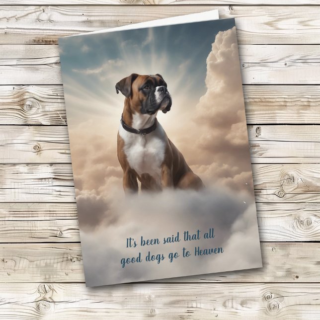 Perte de la boîte Chien paradis carte de sympathie (Créateur téléchargé)